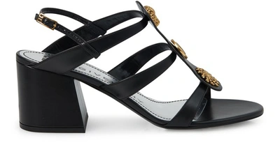Shop Givenchy Charm High Heel Sandals In Black