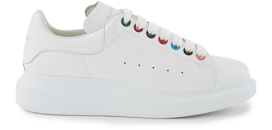 alexander mcqueen white multi