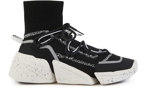 kenzo slip on sneakers