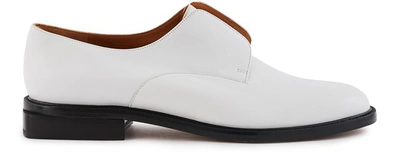 Shop Clergerie Rayane Derbies In Wht Nap