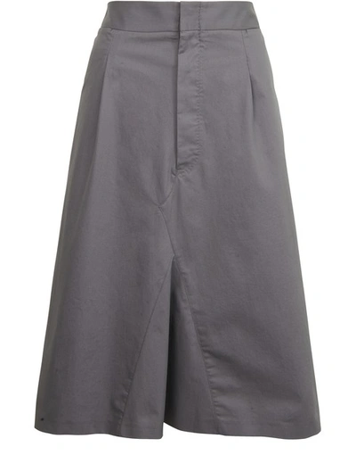 Shop Maison Margiela In Memory Of Pants Skirt In Medium Grey