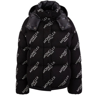 Shop Moncler Caille Down Jacket In Black