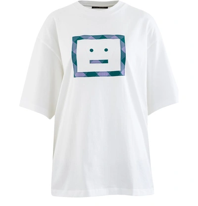 Shop Acne Studios Short-sleeved T-shirt In Optic White