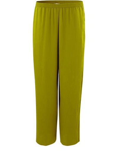 Shop Forte Forte Elasticated Trousers In Aloe