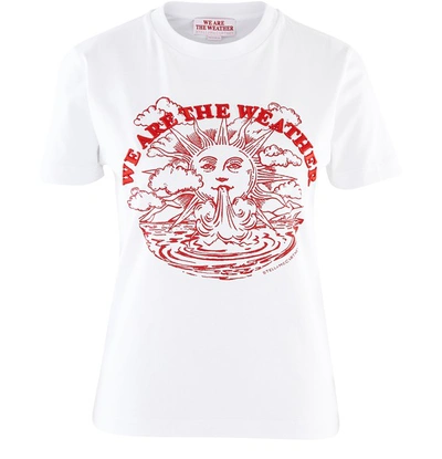 Shop Stella Mccartney Sun T-shirt In 9000 Pure White