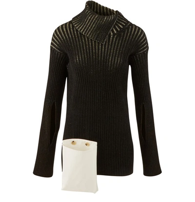 Shop Moncler Genius 2 Valextra - Asymmetric Sweatshirt In Brown