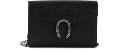 Shop Gucci Dionysus Mini Bag In Black Black