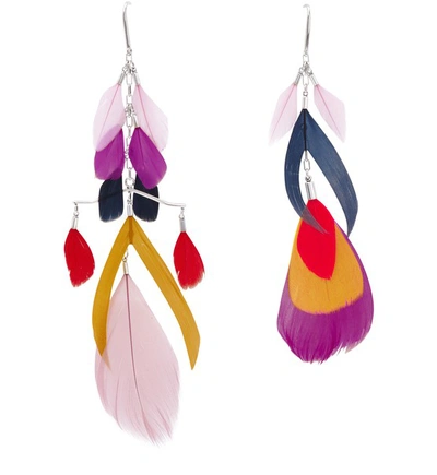 Shop Isabel Marant Earrings In Fuchsia