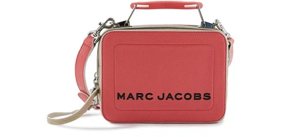Shop Marc Jacobs The Box 20 Crossbody Bag In Flirt Pink Multi