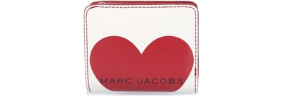 Shop Marc Jacobs Multi-zip Wallet In Cotton Multi