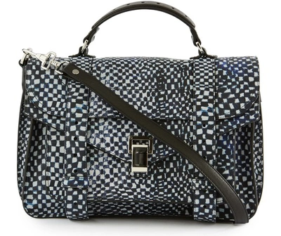 Shop Proenza Schouler Ps1 Medium Bag - Anniversary Edition In Blue_check_success