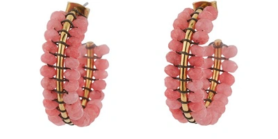 Shop Isabel Marant Earrings In Pink