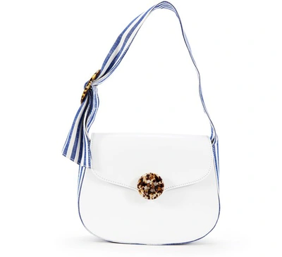 Shop Mehry Mu Luciano Handbag In White