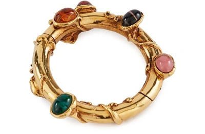 Shop Loewe Tree Bracelet In Old Gold