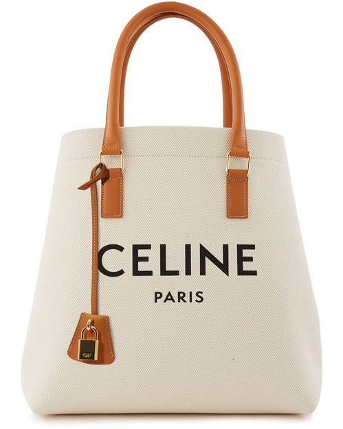 Celine Horizontal Shopping Bag In Natural/tan | ModeSens