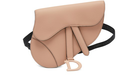 saddle calfskin belt