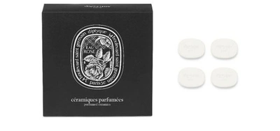 Shop Diptyque Perfumed Ceramic Eau Rose  In No Color