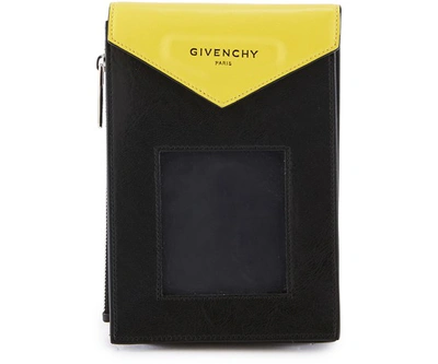 Shop Givenchy Neck Pouch In Mimosa