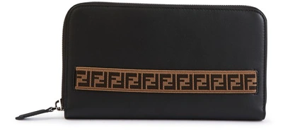 Shop Fendi Continental Wallet In F17bj