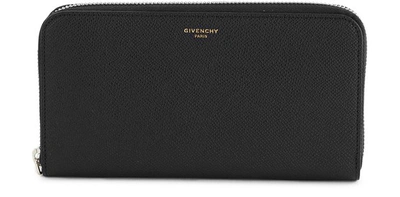 Shop Givenchy Continental Eros Leather Wallet In Navy