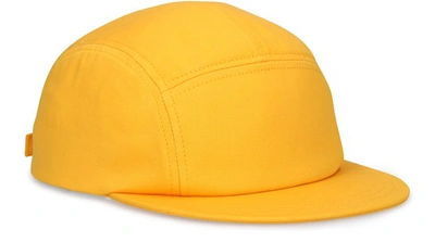 Shop Jacquemus La Casquette Hat In Yellow