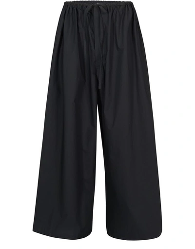 Shop Loewe Loose Trousers In Black