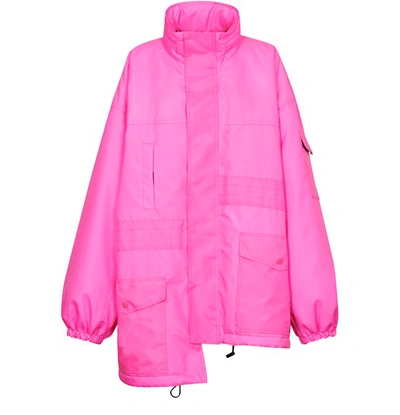 Shop Balenciaga Pulled Parka In 5903