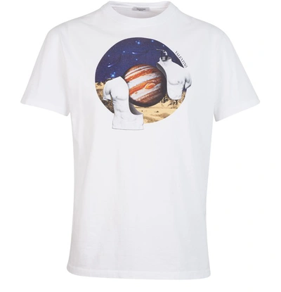 Shop Valentino Jupiter T-shirt In White