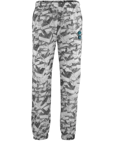 Shop Off-white Printed Jogging Bottoms In All Over Medium