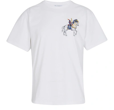 Shop Jw Anderson Camelot T-shirt In White