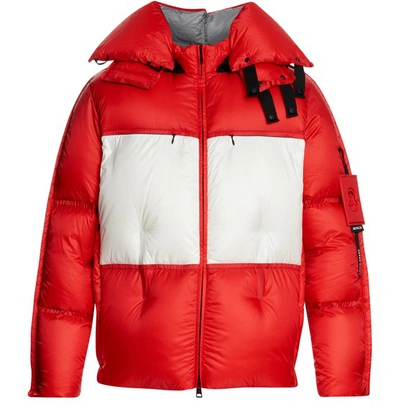 Shop Moncler Genius Craig Green - Coolidge Padded Jacket In Red