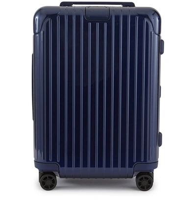 Shop Rimowa Essential Cabin Luggage In Bright Blue