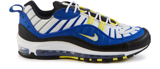 blue yellow air max 98