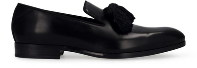 Shop Jimmy Choo Foxley Loafer In Black