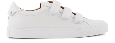 Shop Givenchy Urban Street Velcro Trainers In White