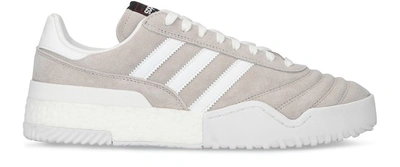 Shop Adidas Originals By Alexander Wang Bball Trainers In Clear Granite Core White