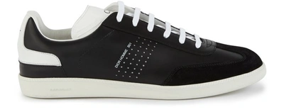 Shop Dior Calfskin Sneaker B01 In Black White