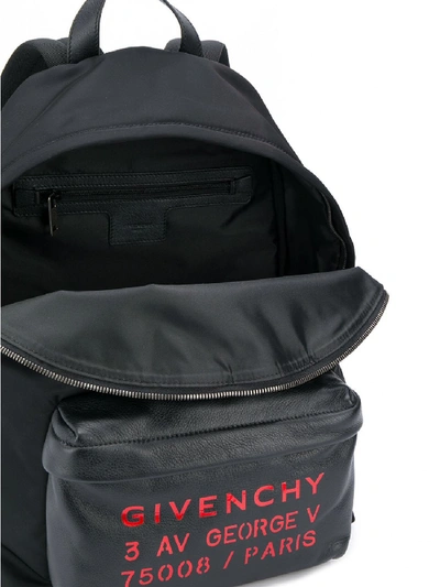 Shop Givenchy Urban Back Backpack In Black