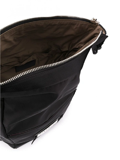 Shop Givenchy Logo Backpack In Black