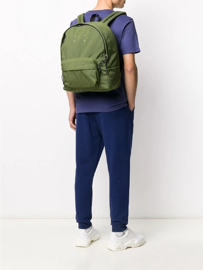 Maison Margiela Martin Margiela 4 stitches Backpack In Green ModeSens