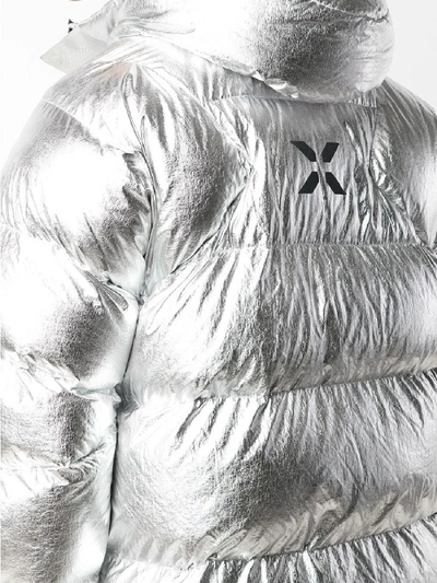 Shop Mammut Delta X Anorak Down Jacket In Silver