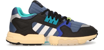 Shop Adidas Originals Zx Torsion Trainers In Encre Tech