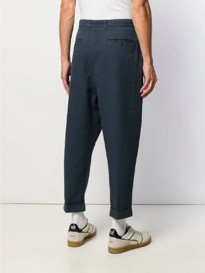 Shop Ami Alexandre Mattiussi Oversize Trousers