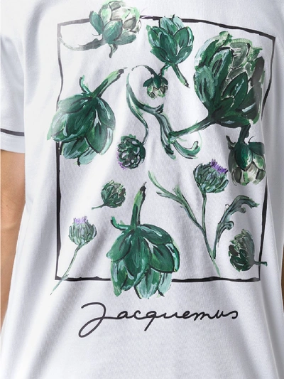 Shop Jacquemus Cotton T-shirt In Multicolor