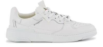 Shop Givenchy Wing Low Top Trainers In White