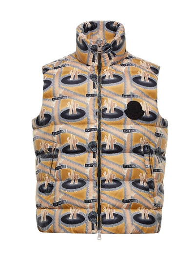 Shop Moncler Genius Nylon Laquã© Vest In Multicolor