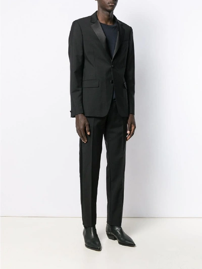 Shop Givenchy Wool Suit In Black
