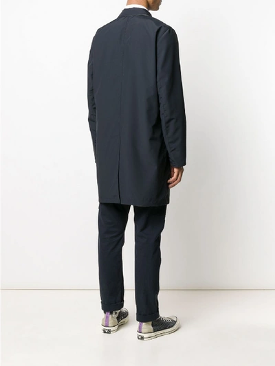 Shop Kired Ben Wool Coat In Blue