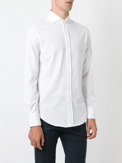 Shop Brunello Cucinelli Cotton Shirt