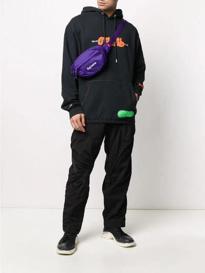 Shop Heron Preston Spray Crewneck Sweater In Black